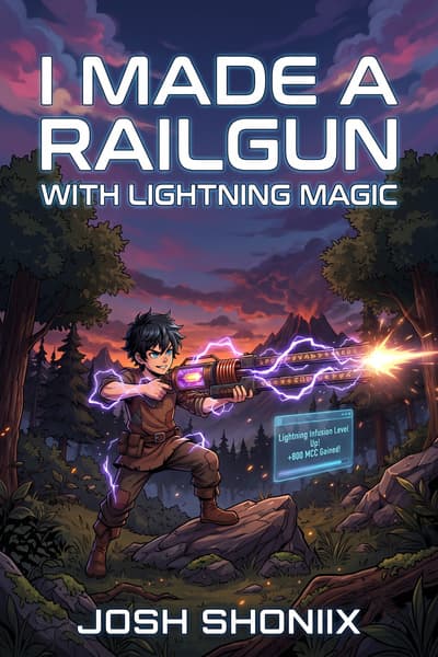 I Made A Railgun with Lightning Magic (LitRPG / OP MC / Isekai) [Book 1 Completed] cover