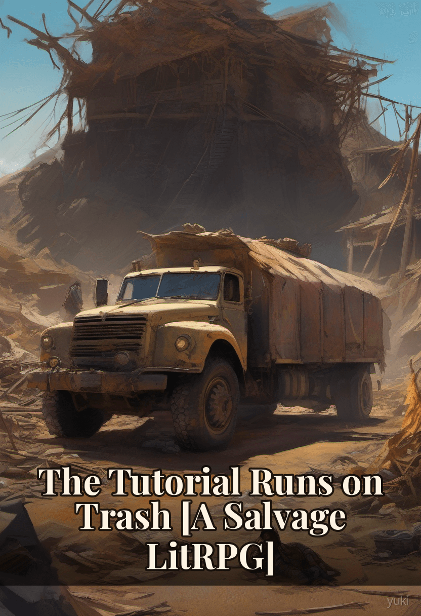 The Tutorial Runs on Trash [A Salvage LitRPG] cover