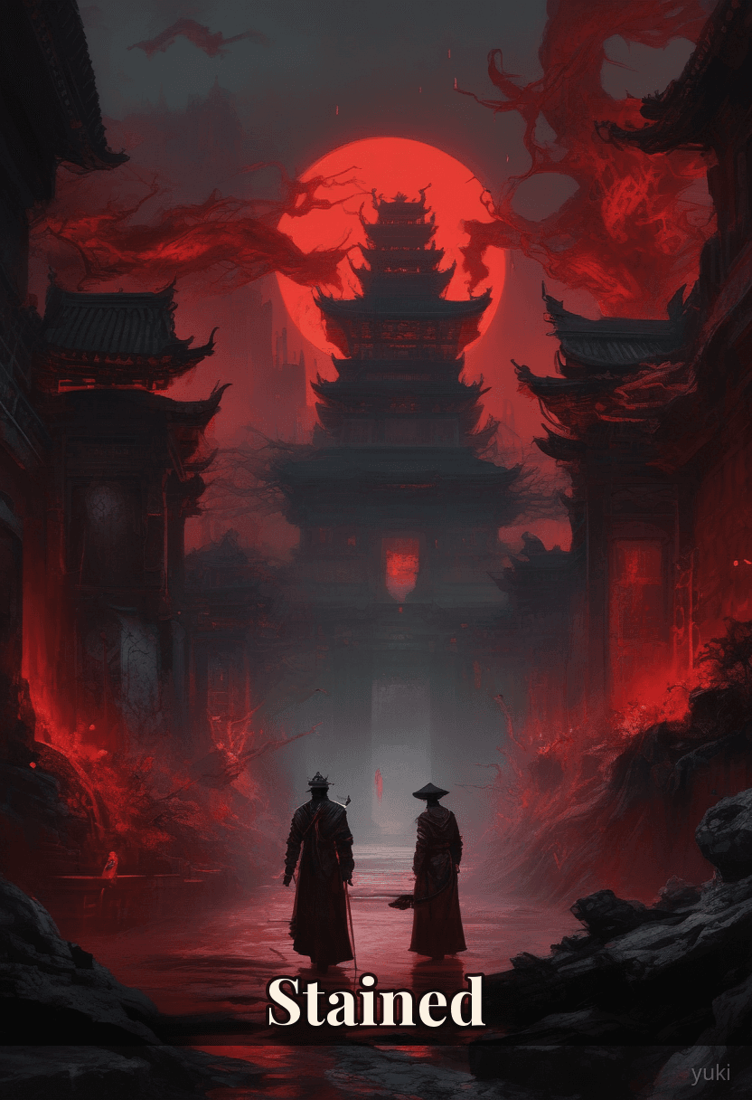 Stained cover