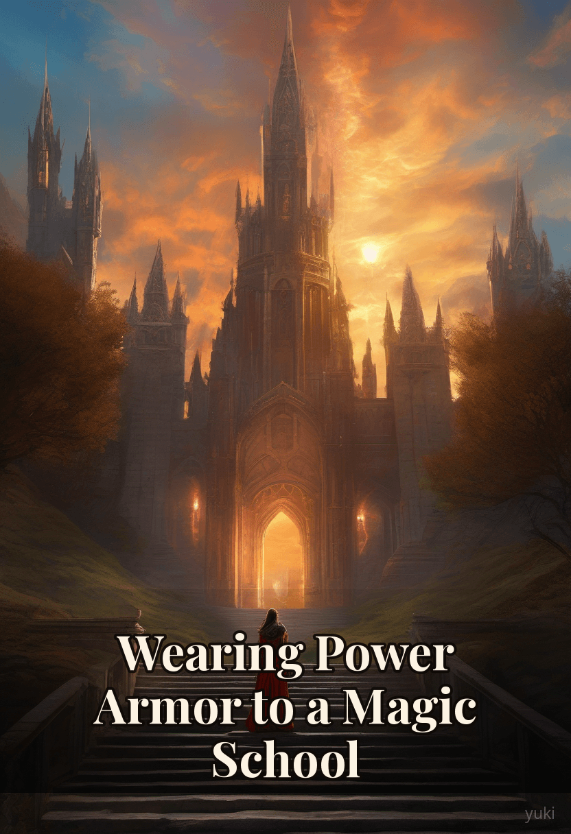 Wearing Power Armor to a Magic School cover