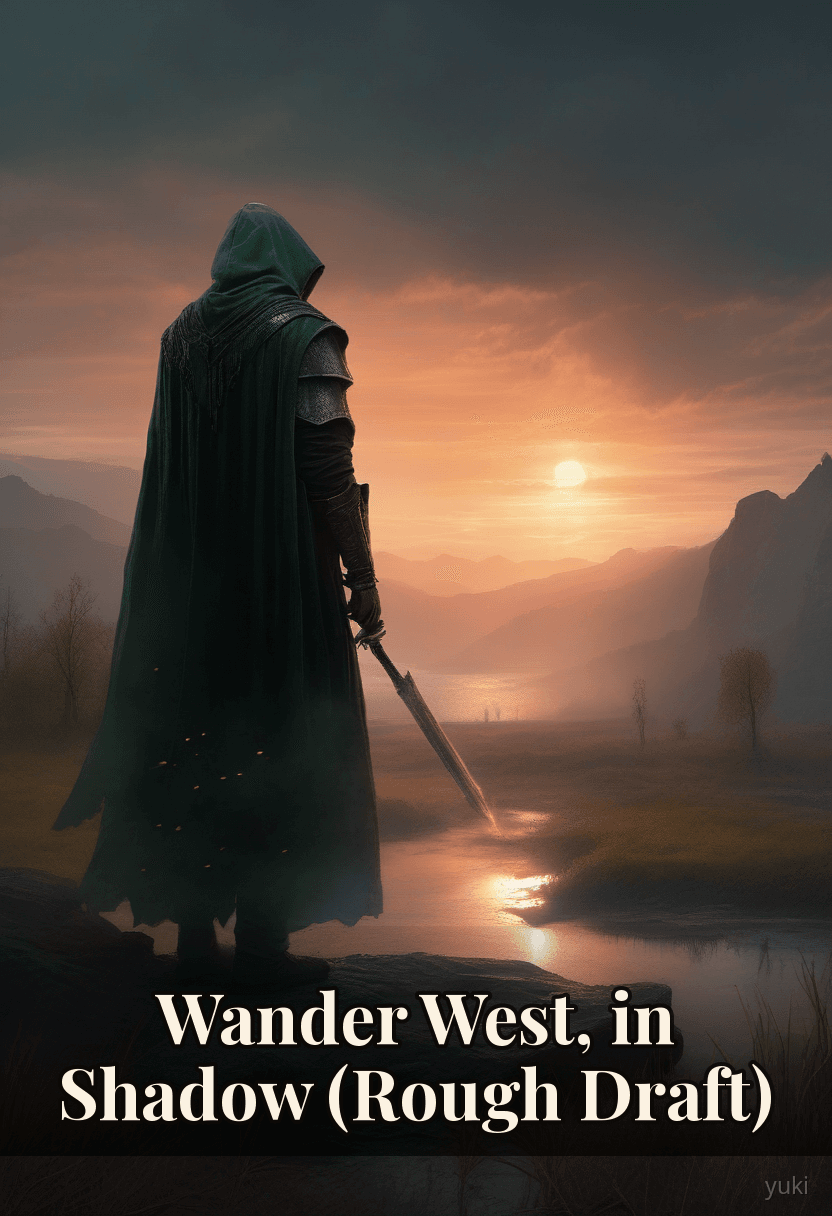 Wander West, in Shadow (Rough Draft) cover